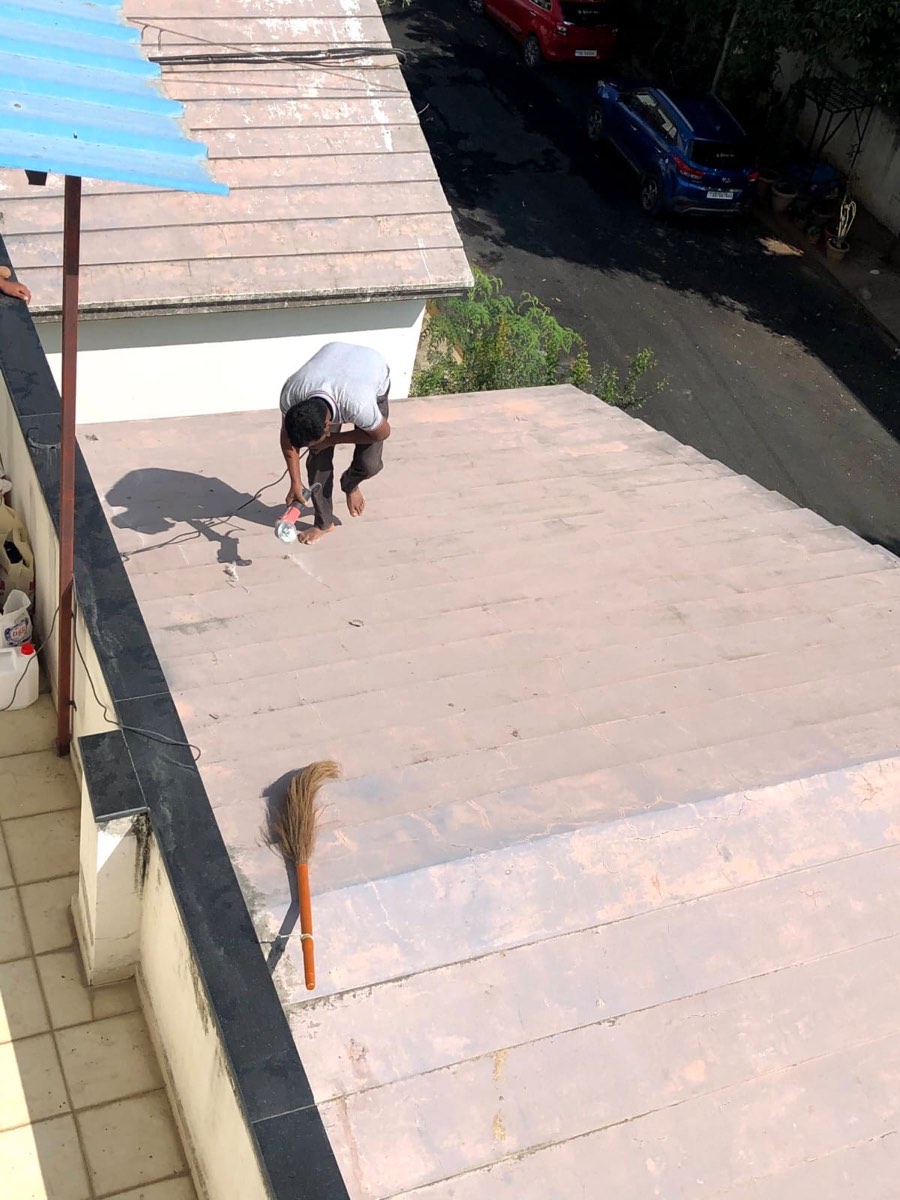 Terrace Waterproofing Coating — Hyderabad